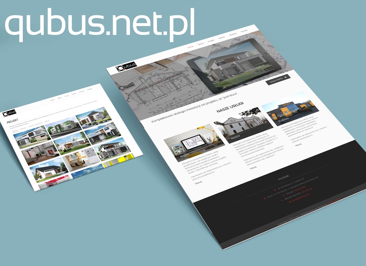 Strona Internetowa QUBUS.NET.PL